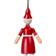 Kay Bojesen Santa Claus And Santa Claus Julgranspynt 10cm 2st