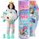 Mattel Barbie Cutie Reveal Fantasy Series Doll with Unicorn Plush Costume & 10 Surprises