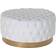 Dkd Home Decor Polyester Foot Stool 40cm