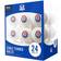 Victory Tailgate Texas Rangers 24-Count Logo Table Tennis Balls