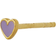 Stine A Petit Love Heart ørestik - Lilla