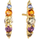 Sif Jakobs Belluno Earrings - Gold/Multicolour