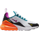 Nike Air Max 270 GS - White/Black/Total Orange/Vivid Purple