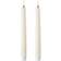 Uyuni Stabkerzen Taper 2.3 x 20 cm Ivory Bougie LED 20.5cm 2pcs