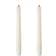 Uyuni Stabkerzen Taper 2.3 x 20 cm Ivory Bougie LED 20.5cm 2pcs