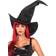 Leg Avenue Women's Ruched Witch Hat, Black, One