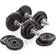 York Cast Iron Dumbbell Weight Set 20kg