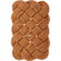 Jotex KNOT Naturfarvet 50x80cm