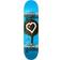 Blue Print Spray Heart V2 Complete Skateboard 8"