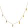 Maanesten Columbine Necklace - Gold