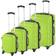 tectake Set de 4 Valises Trolley Rigides XL L M S