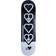 Heart Supply Skateboard Bräda Heimana Reynolds Pro (Peace) Svart/Vit 8.25"