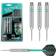 Target Darts Rob Cross Silver Voltage 24g Brass Steel Tip Darts Set