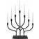 Pixie Stina Black Adventsljusstake 32cm