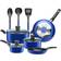 SereneLife Home - Cookware Set with lid 11 Parts