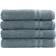 Linum Home Textiles Denzi Guest Towel Blue (76.2x40.6cm)
