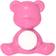 Qeeboo Teddy Girl Led Lamp Pink Night Light