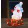 Veli Line Snowman on Sled Multi Julelampe 32cm