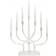 Pixie Stina White Adventslysestage 32cm