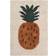 Ferm Living Fruiticana Tufted Pineapple Rug 31.5x47.2"