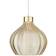 Very Herringbone Large Champagne Brass Pendant Lamp 23cm