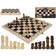 Out of the blue Wooden Game Chess