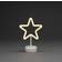 Konstsmide Star with Ropelight White Bordlampe 28.5cm
