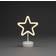 Konstsmide Star with Ropelight White Bordslampa 28.5cm