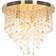 QAZQA Medusa Ceiling Flush Light ∅ 35cm