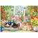 Otter House Greenhouse Cats 1000 Pieces