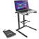 Sound Around PYLE PLPTS35 Universal Portable Foldable Professional DJ Laptop Stand with Second Accessory Tray