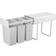 Millex Waste Rack 3pcs 30L