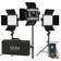 GVM 800D-RGB LED Studio Light Kit