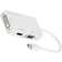 Vivanco DisplayPort Mini-HDMI/VGA-DVI M-F Adapter