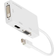 Vivanco DisplayPort Mini-HDMI/VGA-DVI M-F Adapter
