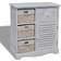 vidaXL Chest with Baskets Förvaringsskåp 60x63cm