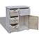 vidaXL Chest with Baskets Storage Cabinet 60x63cm