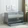 MCC Direct Grey Wooden Baby Cot Bed & Rollaway Drawer & Aloe Vera Water Repellent Mattress 26x48"