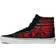 Vans Sk8 Hi Reissue Black/Red Textile