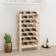 vidaXL Solid Pine Wine Rack 61.5x107.5cm