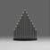 Konstsmide 2495-710TR Black Adventsljusstake 30cm