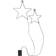 Star Trading Stella Black Julstjärna 25cm