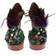 Dolce & Gabbana Leather Crystal Platform - Green