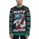 Urban Classics Savior Christmas Sweater - Black/X-Mas Green