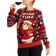 Jule Sweaters Wine Time Christmas Sweater Unisex - Red