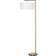 Homcom UKB31-254V700331 White/Gold Floor Lamp 153cm