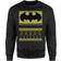 DC Comics Batman Christmas Sweater - Black