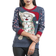 Ugly Christmas Sweater Cat Wrapped In Lights Christmas Jumper - Multicolour