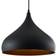 Lindby Ritana Black/Gold Lampada a Sospensione 31cm