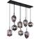 Globo Lighting Blacky Black/Smoke Lámpara Colgante 120cm